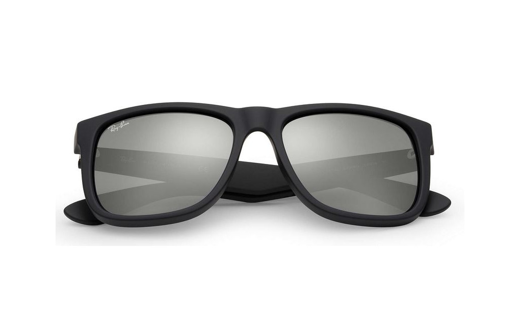 Okulary przeciwsłoneczne Ray-Ban 4165 JUSTIN kolor 622/6G rozmiar 55