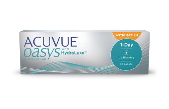 ACUVUE® OASYS 1-DAY with HydraLuxe™ TECHNOLOGY for ASTIGMATISM - 30 soczewek