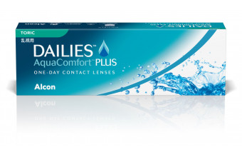 Dailies Aqua Comfort Plus Toric - 30 soczewek