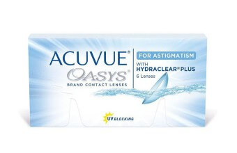 ACUVUE® OASYS with HYDRACLEAR® PLUS for ASTIGMATISM - 6 soczewek